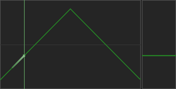 Recorder enabled with a prepared example modulation gesture; no physical controller recording.